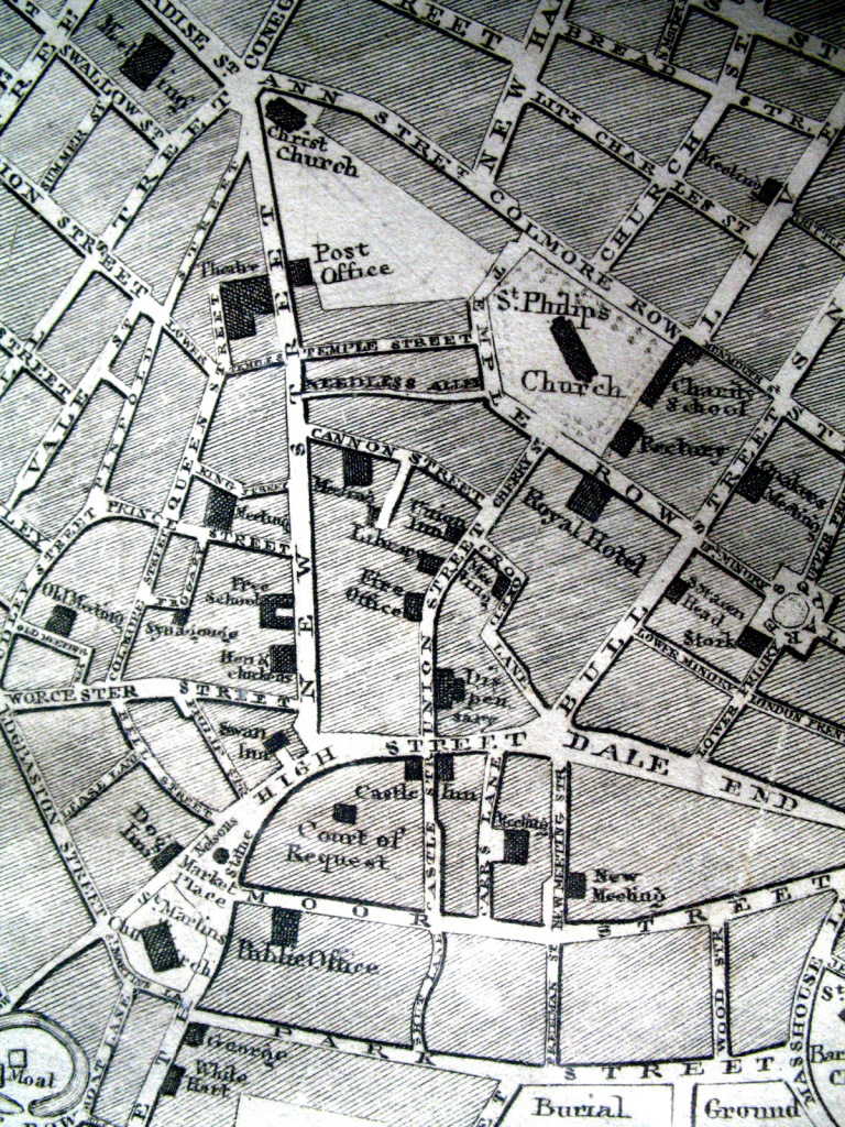 Fig2 Enlargement of New Street and High Street area