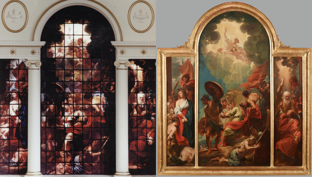 The Eginton Window and the Painting at Dallas Museum